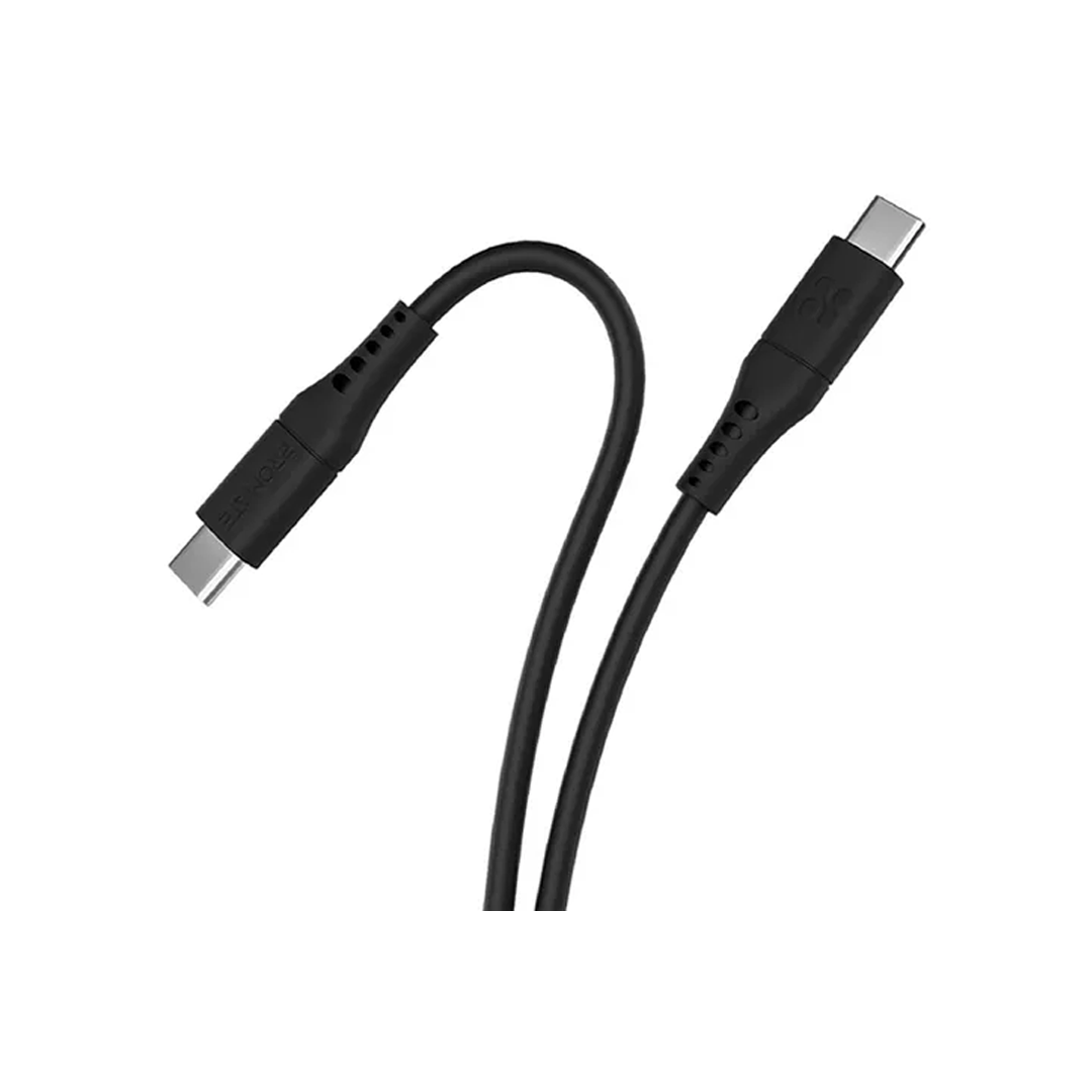 Promate 60W Power Delivery Ultra-Fast USB-C Soft Silicon Cable Data & Charge Support 2M Length in Qatar Promate 60W Power Delivery Ultra-Fast USB-C Soft Silicon Cable Data & Charge Support 2M Length in Qatar